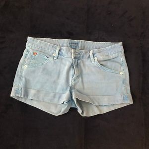 Hudson blue shorts, Size 27